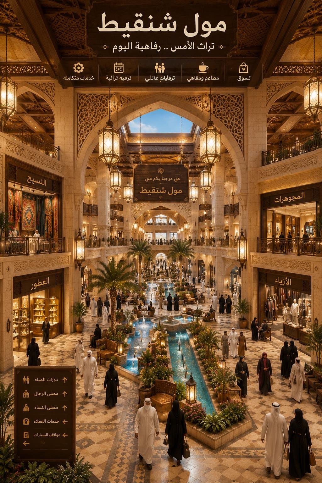 تصور معماري للمدينة الشنقيطية
